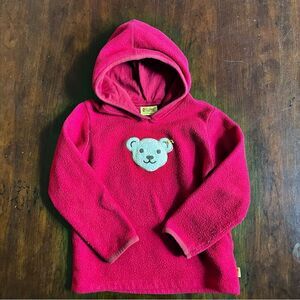 Steiff European Exclusive Hooded Sweater with Squeaky Bear Size 6 Unisex